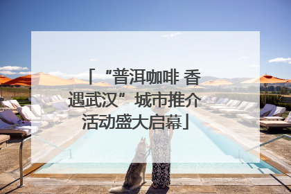 “普洱咖啡 香遇武汉”城市推介活动盛大启幕