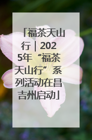 福茶天山行｜2025年“福茶天山行”系列活动在昌吉州启动