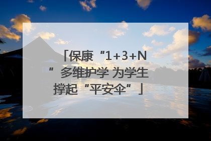 保康“1+3+N”多维护学 为学生撑起“平安伞”