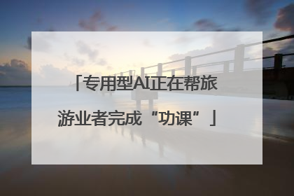 专用型AI正在帮旅游业者完成“功课”