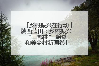乡村振兴在行动丨陕西蓝田：乡村振兴 “三部曲” 绘就和美乡村新画卷