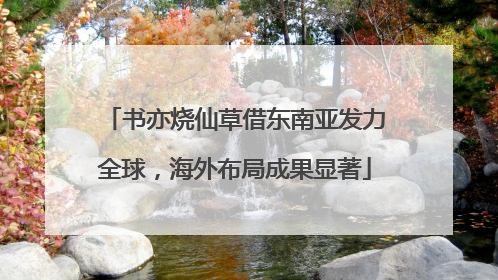 书亦烧仙草借东南亚发力全球，海外布局成果显著
