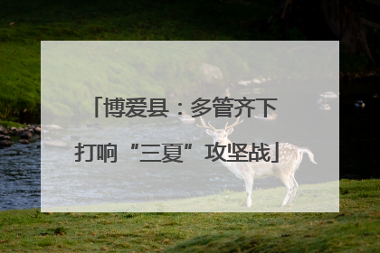 博爱县：多管齐下 打响“三夏”攻坚战