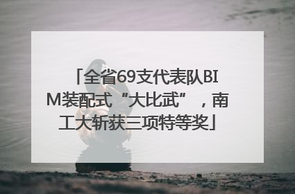 全省69支代表队BIM装配式“大比武”，南工大斩获三项特等奖