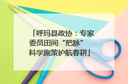 呼玛县政协：专家委员田间“把脉” 科学施策护航春耕