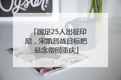 国足25人出征印尼，宋凯督战目标把悬念带回重庆