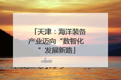 天津：海洋装备产业迈向“数智化”发展新路