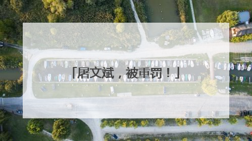 屠文斌，被重罚！