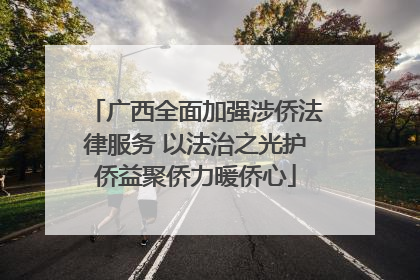 广西全面加强涉侨法律服务 以法治之光护侨益聚侨力暖侨心