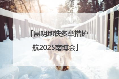 昆明地铁多举措护航2025南博会