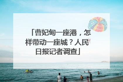 曹妃甸一座港，怎样带动一座城？人民日报记者调查
