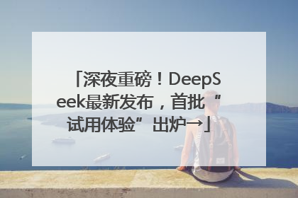 深夜重磅！DeepSeek最新发布，首批“试用体验”出炉→