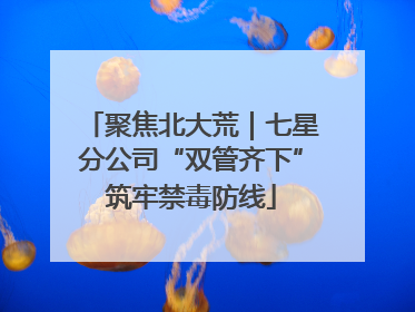 聚焦北大荒｜七星分公司“双管齐下”筑牢禁毒防线