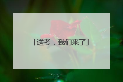 送考，我们来了