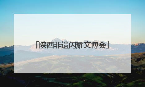 陕西非遗闪耀文博会