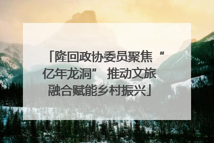 隆回政协委员聚焦“亿年龙洞” 推动文旅融合赋能乡村振兴