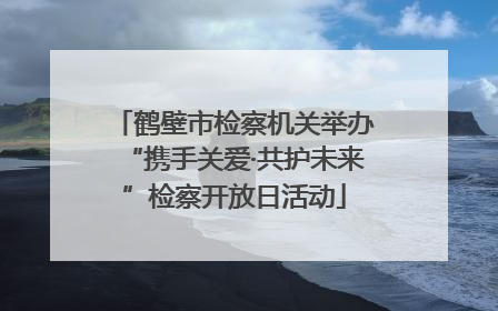 鹤壁市检察机关举办“携手关爱·共护未来”检察开放日活动