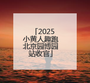2025小黄人趣跑北京园博园站收官