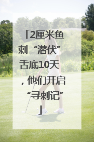 2厘米鱼刺“潜伏”舌底10天，他们开启“寻刺记”