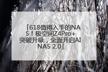 618值得入手的NAS！极空间Z4Pro+突破升级，全面开启AINAS 2.0