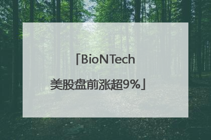 BioNTech美股盘前涨超9%