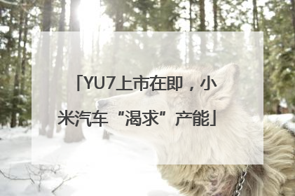 YU7上市在即，小米汽车“渴求”产能
